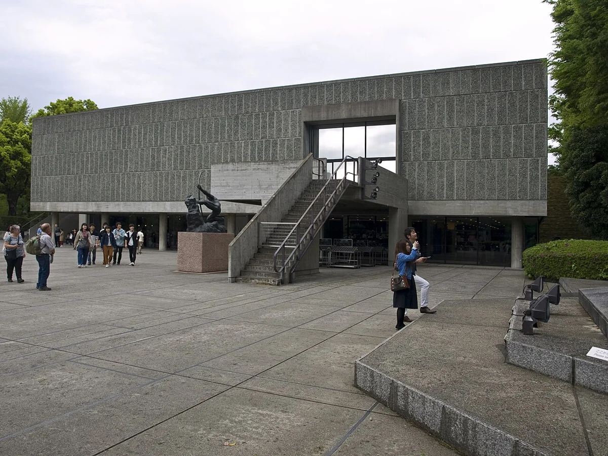 国立西洋美術館本館・南側からの外観